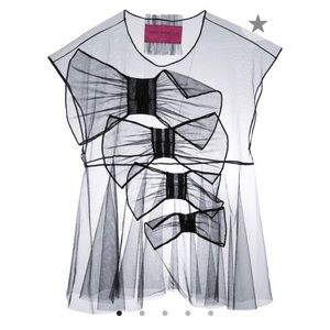 VIKTOR & ROLF Black Top - NWOT